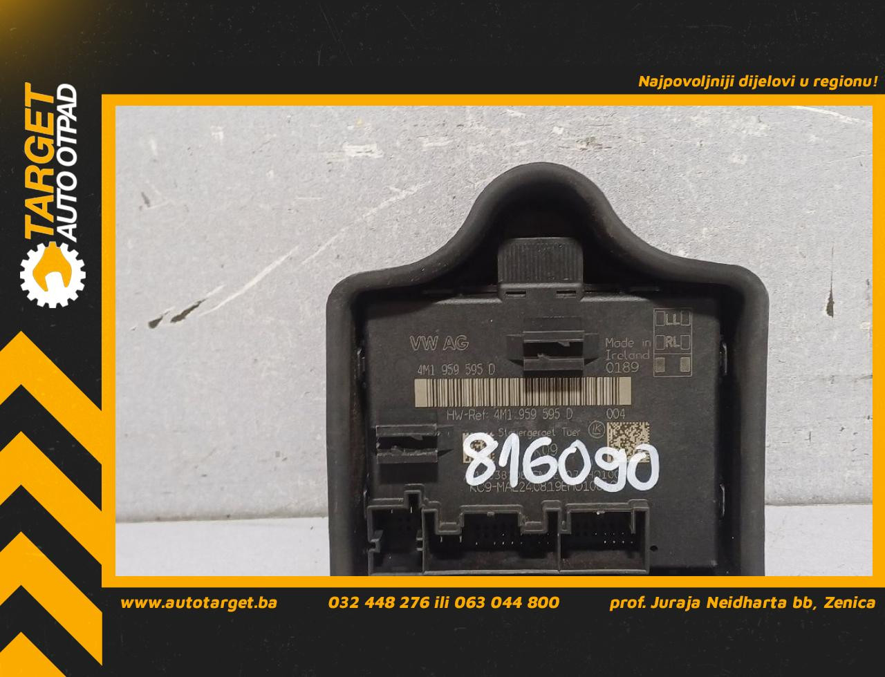 DIJELOVI ELEKTRONIKA MODUL VRATA AUDI A6 4K > 18- 4M1959595D