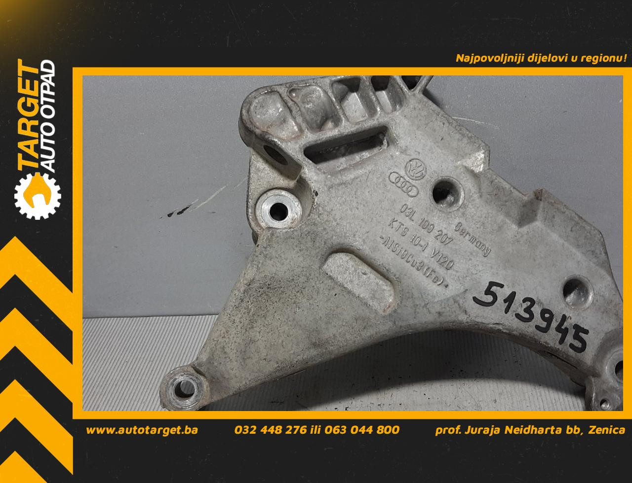 DIJELOVI NOSAC MOTORA AUDI A3 > 08-12 03L199207