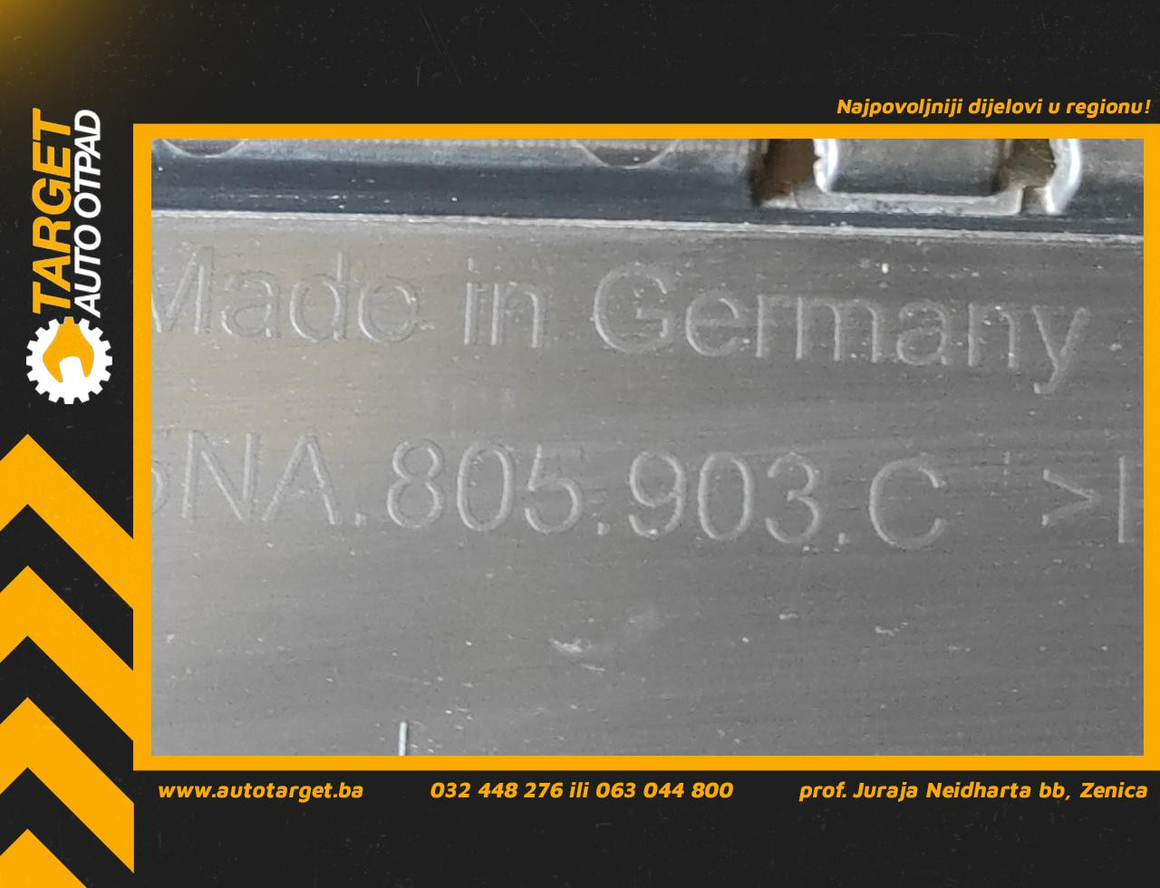 DIJELOVI SPOJLER VW TIGUAN > 16-20 5NA805903C