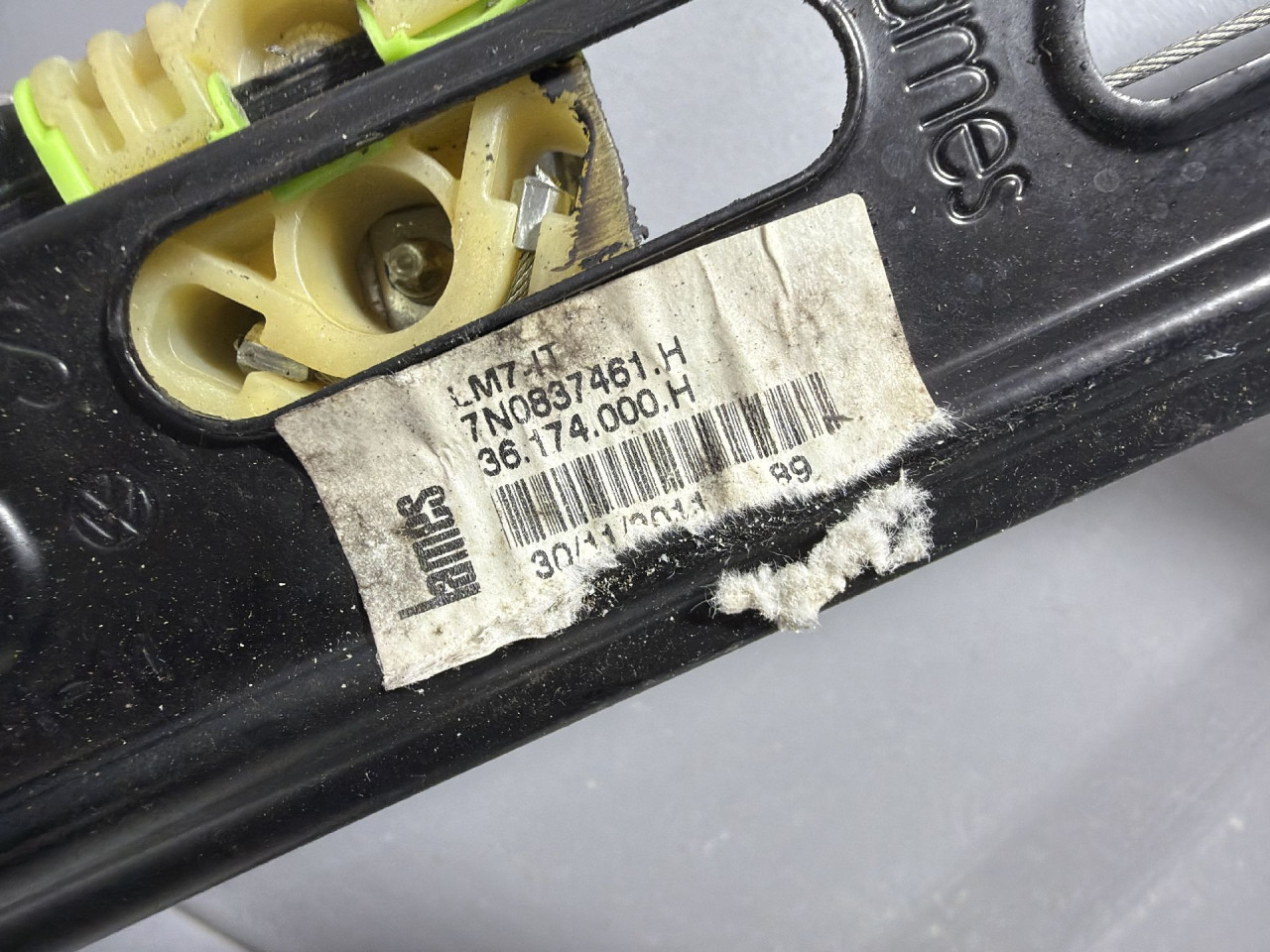 DIJELOVI ELEKTRO PODIZAC STAKLA VW SHARAN > 10- 2.0 7N0837461H