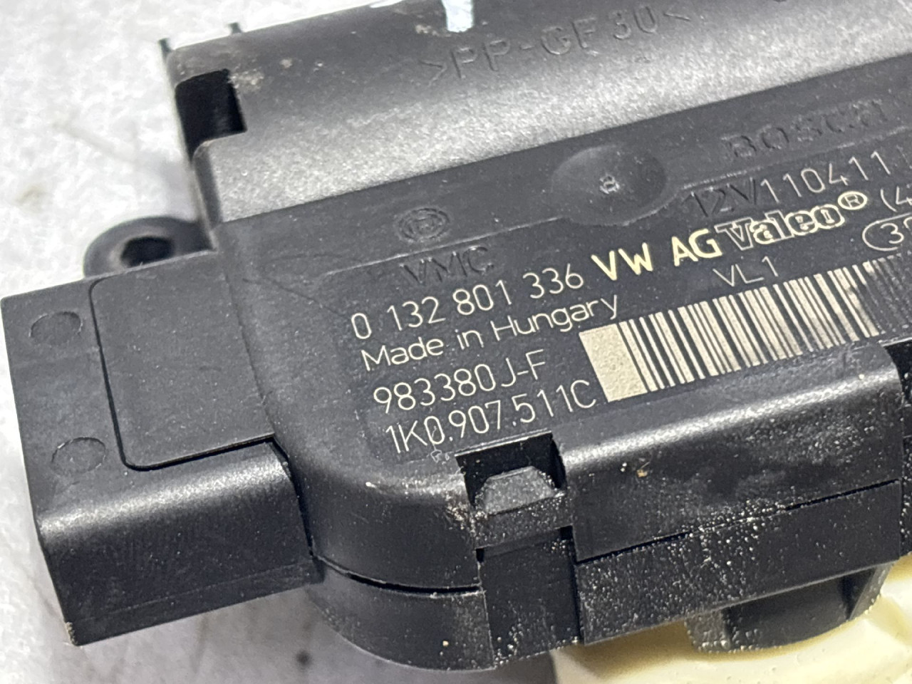 DIJELOVI MOTORIC KLAPNE VW GOLF 6 > 08-12 1k0907511C
