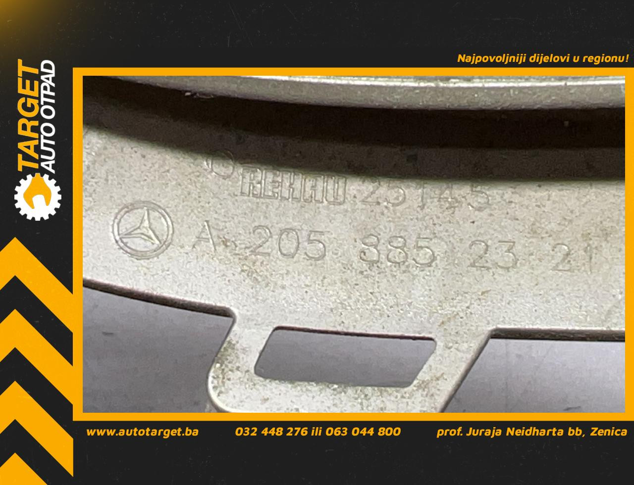 DIJELOVI PLASTIKA MERCEDES B KLASA (W247) > 19- 2.0 A2058852321