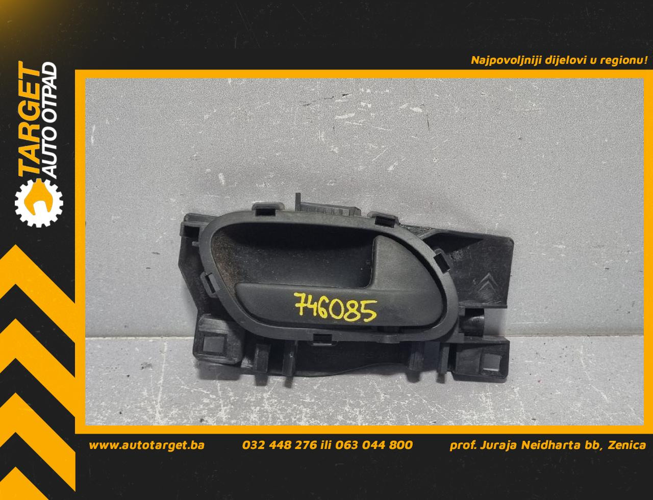 UNUTRASNJA RUCKA VRATA CITROEN BERLINGO > 15-18 9655551
