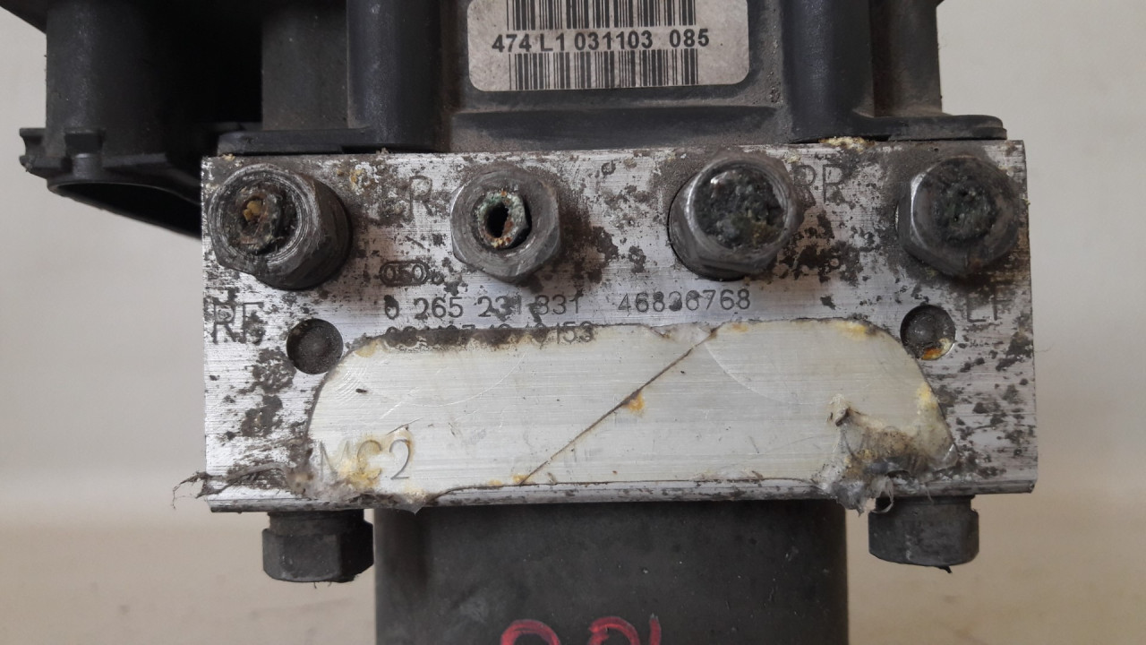 ABS ELEKTRONIKA FIAT PUNTO > 99-03 0265231831 026580031