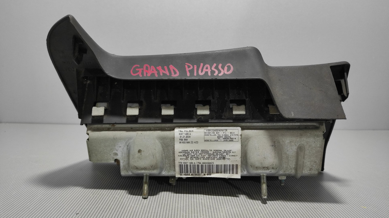 AIRBAG NOGU CITROEN C4 PICASSO > 07-10 96600568ZD