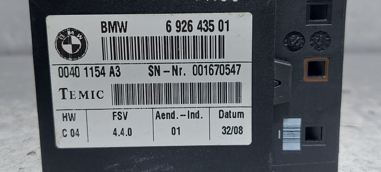 ELEKTRONIKA MODUL SJEDISTA BMW SERIJA 1 (E87/E81) > 07-