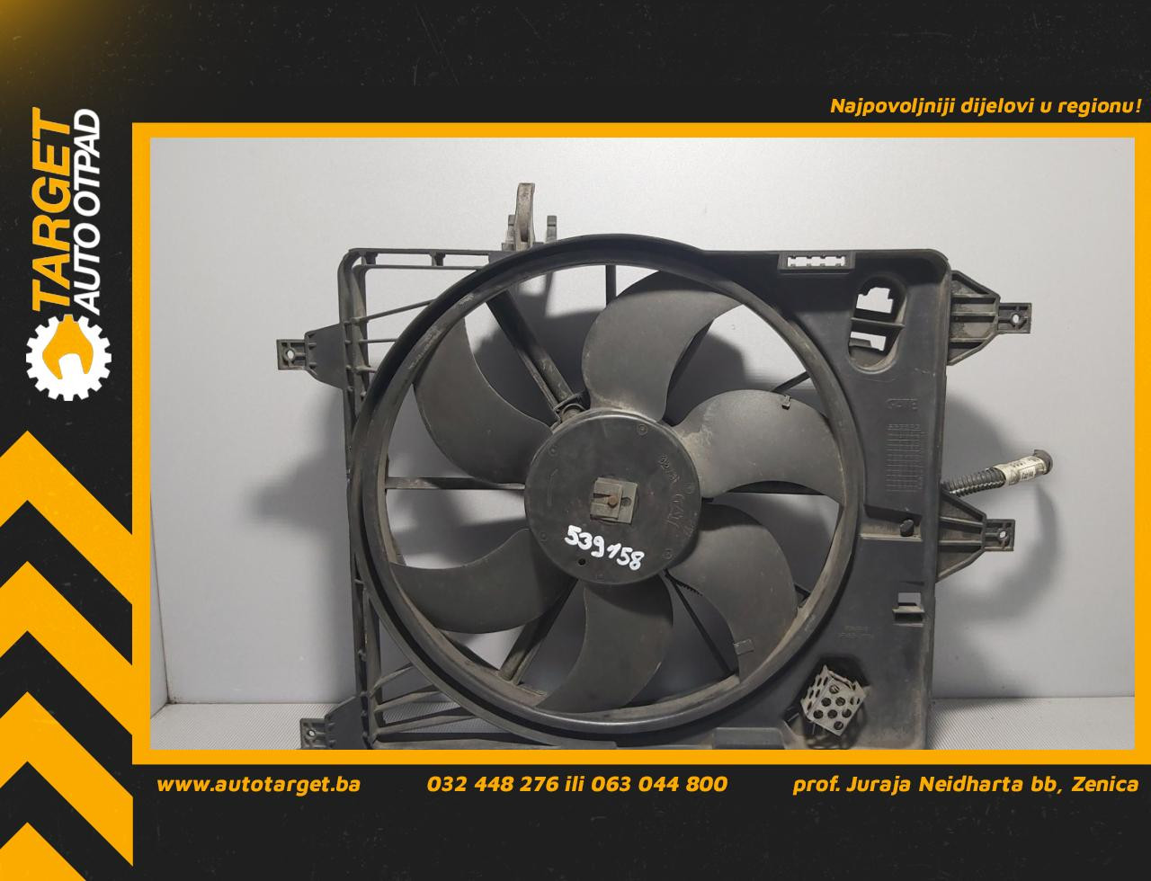 DIJELOVI VENTILATOR RENAULT CLIO > 01-04