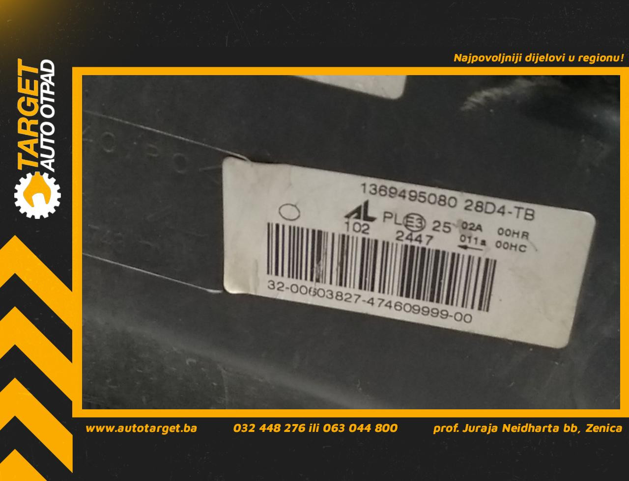DIJELOVI FAR FIAT DUCATO > 06-14 2.3 1369495080