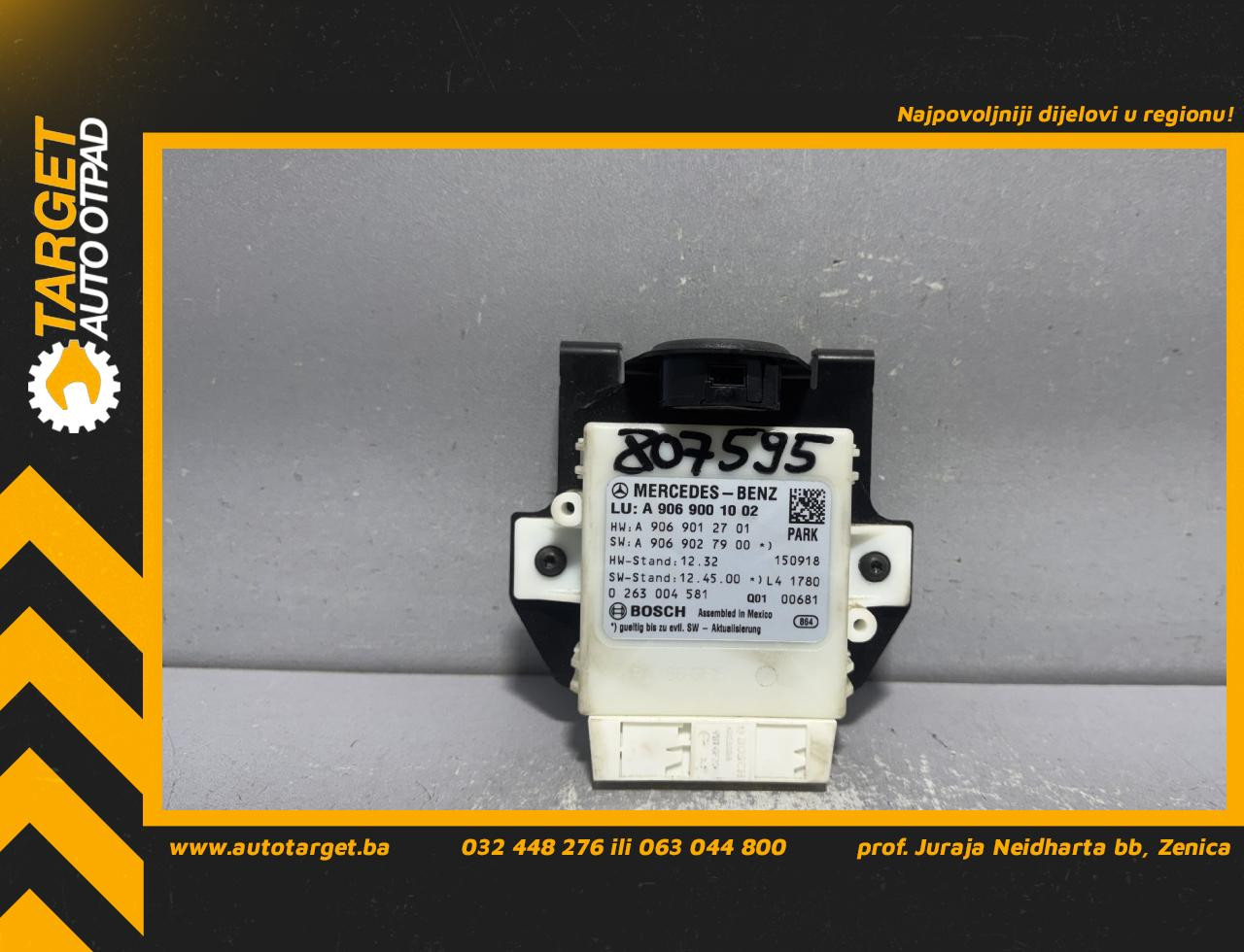 DIJELOVI ELEKTRONIKA MODUL VW CRAFTER > 11-16 2.0 A9069001002