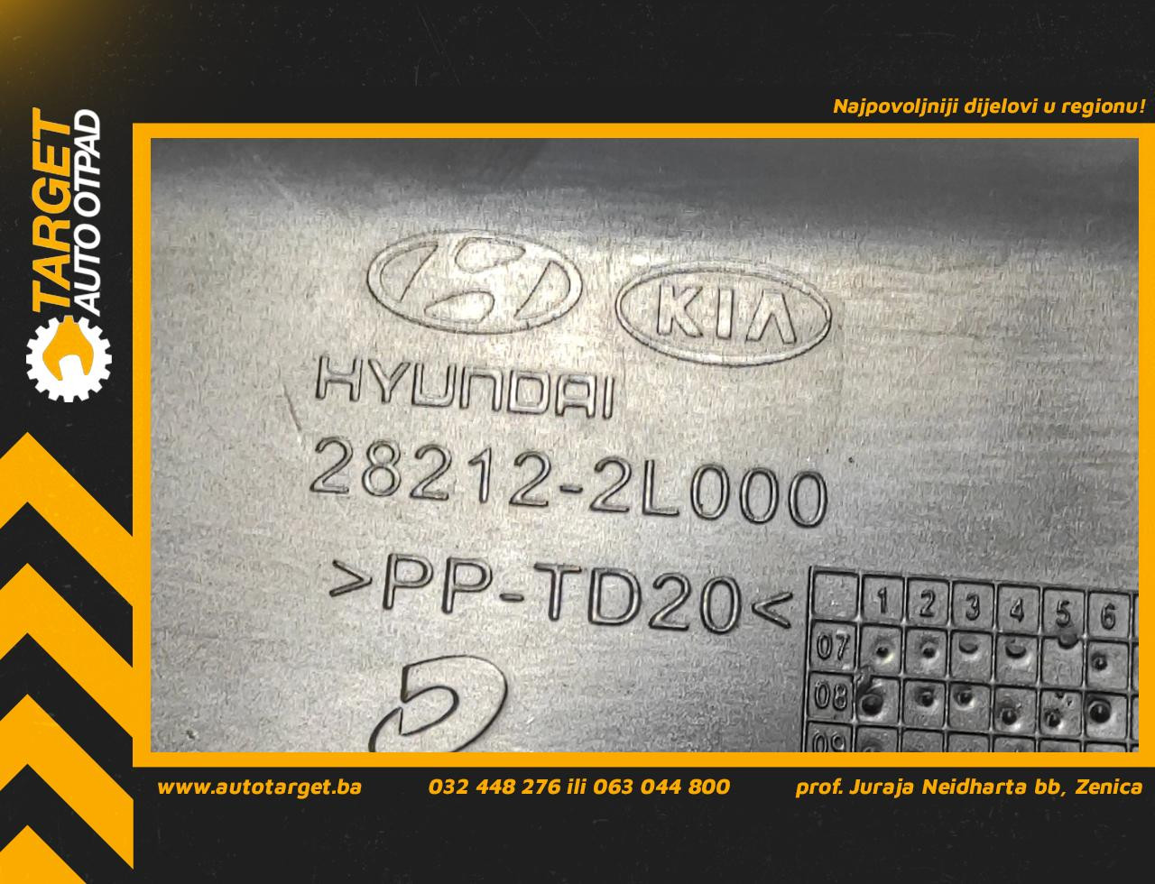 DIJELOVI CRIJEVO HYUNDAI I30 > 10-12 1.6 282122L000
