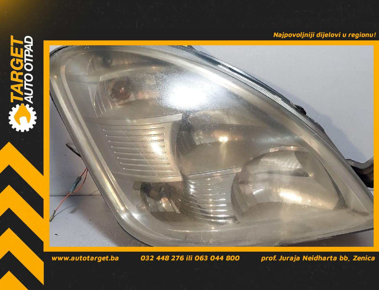 DIJELOVI FAR OSTECEN IVECO DAILY > 09-11 69500010