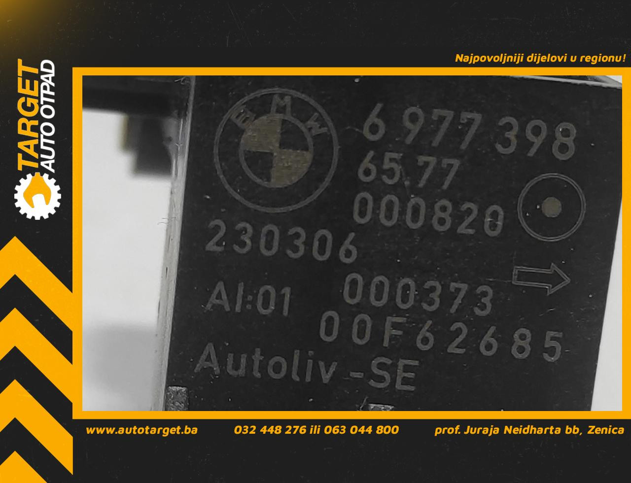 SENZOR AIRBAGA BMW SERIJA 5 (E60/E61) > 03-07 6977398
