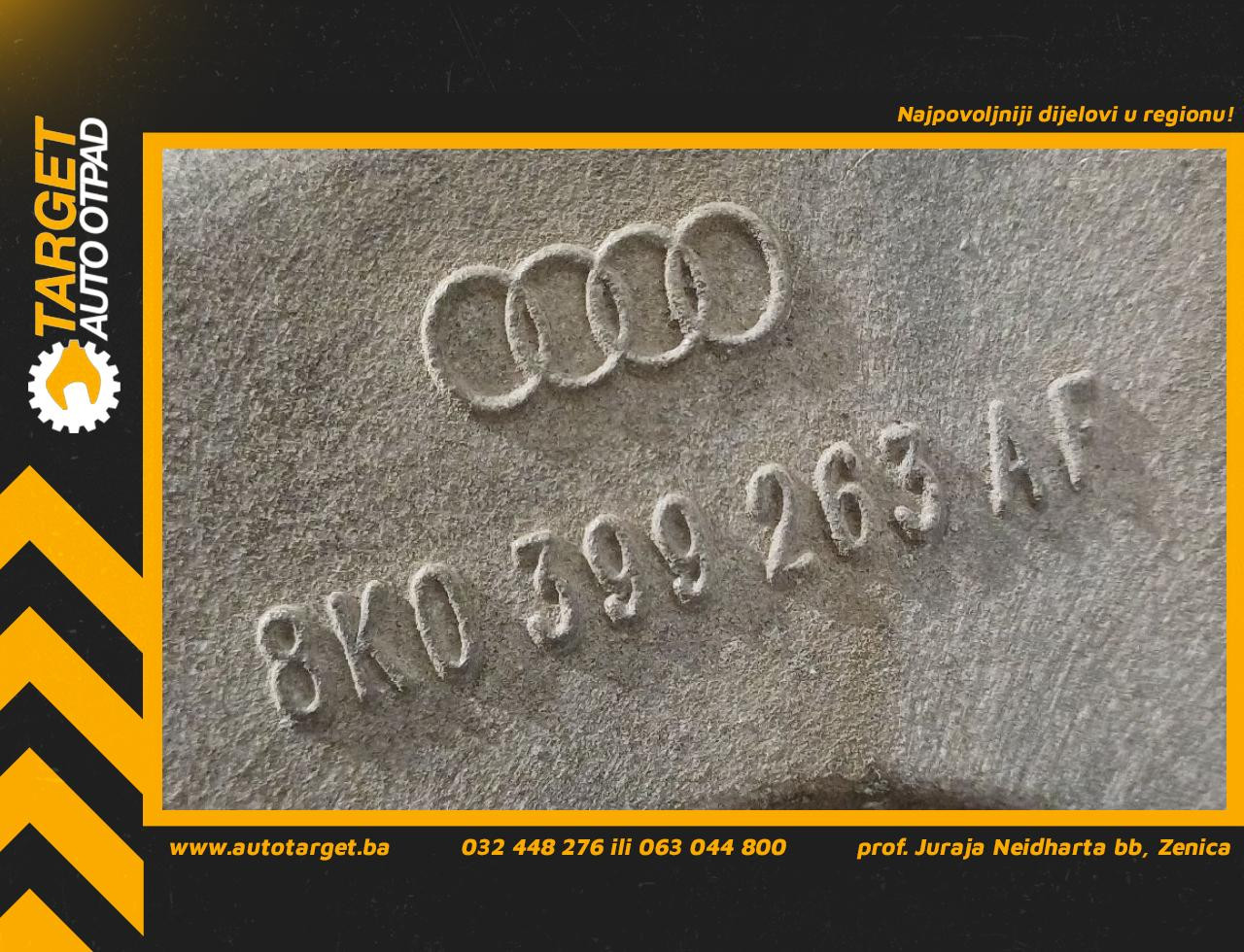 DIJELOVI NOSAC MJENJACA AUDI A4 (B8) > 12-15 2.0 8K0399263AF