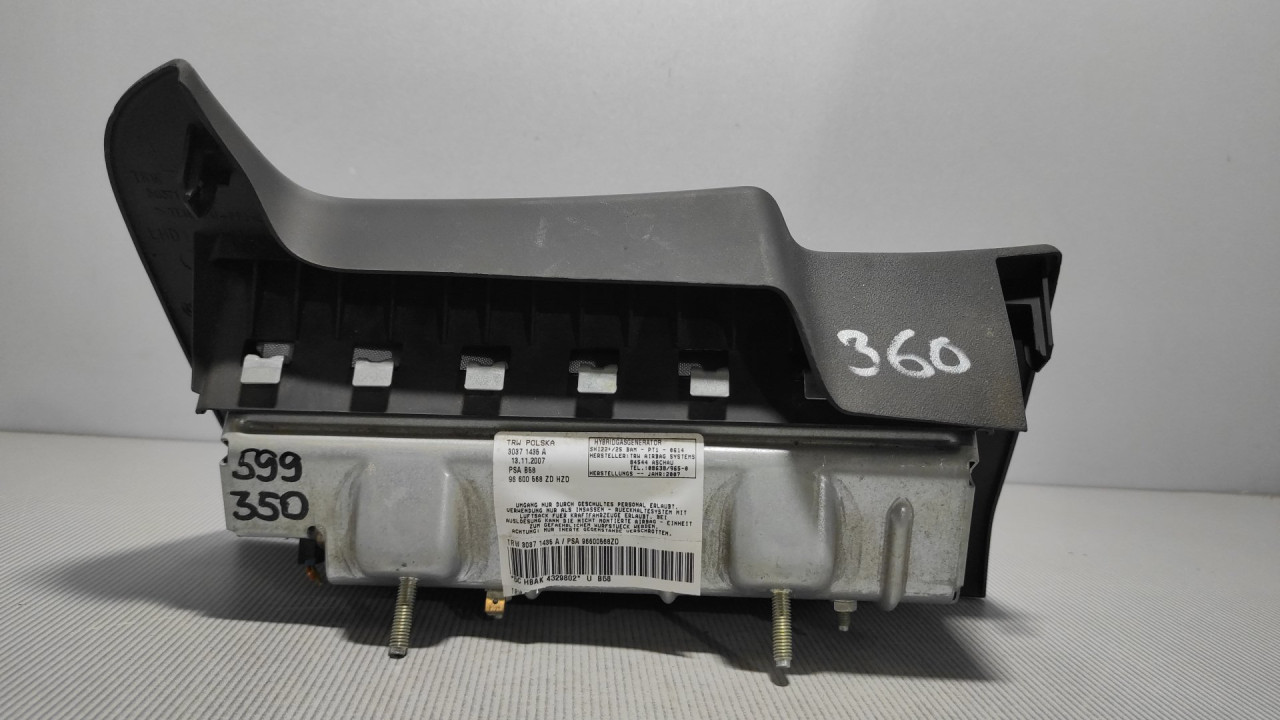 AIRBAG NOGU CITROEN C4 PICASSO > 07-10 96600568ZD