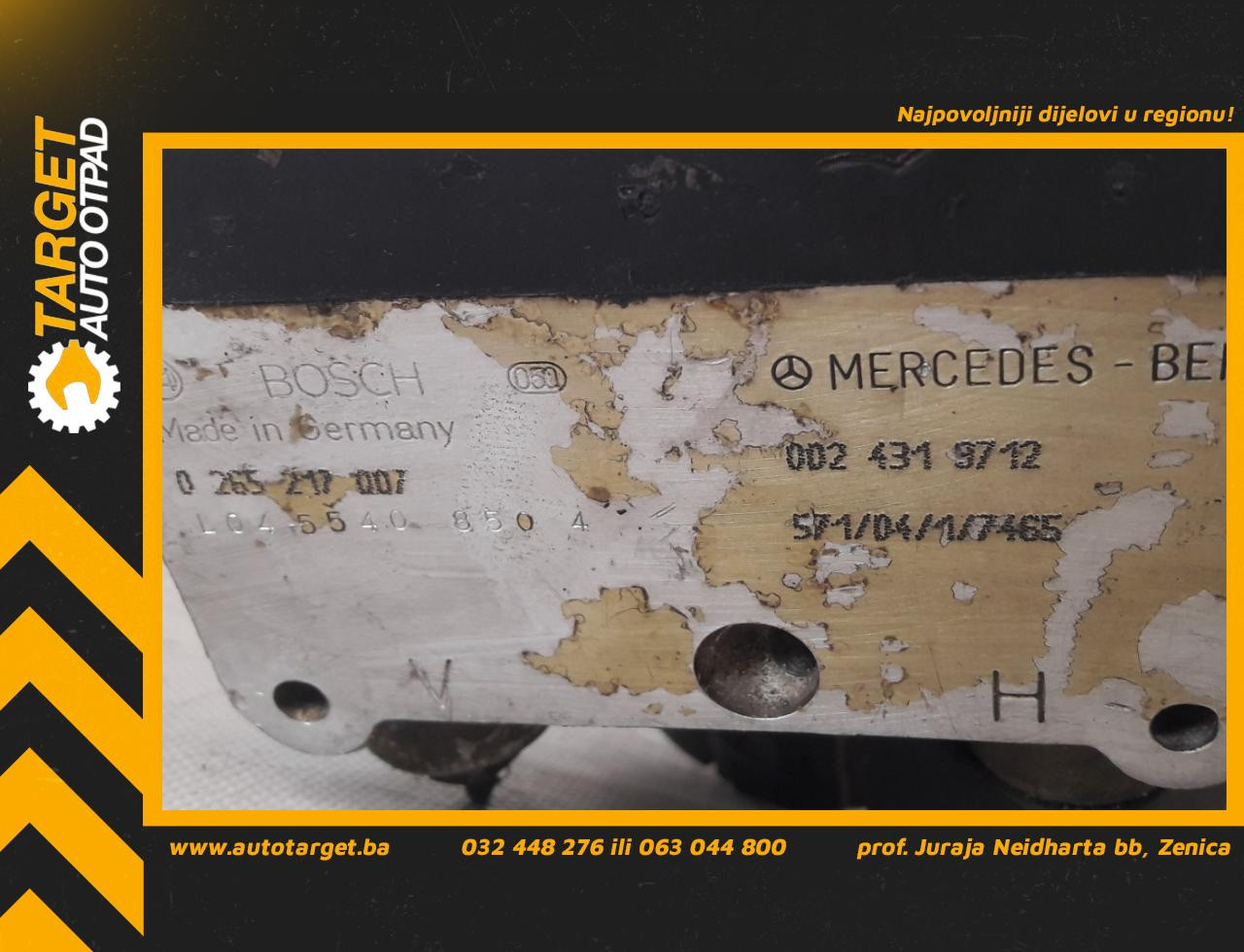 ABS ELEKTRONIKA MERCEDES E KLASA (W210) > 99-02 0024319712 026521
