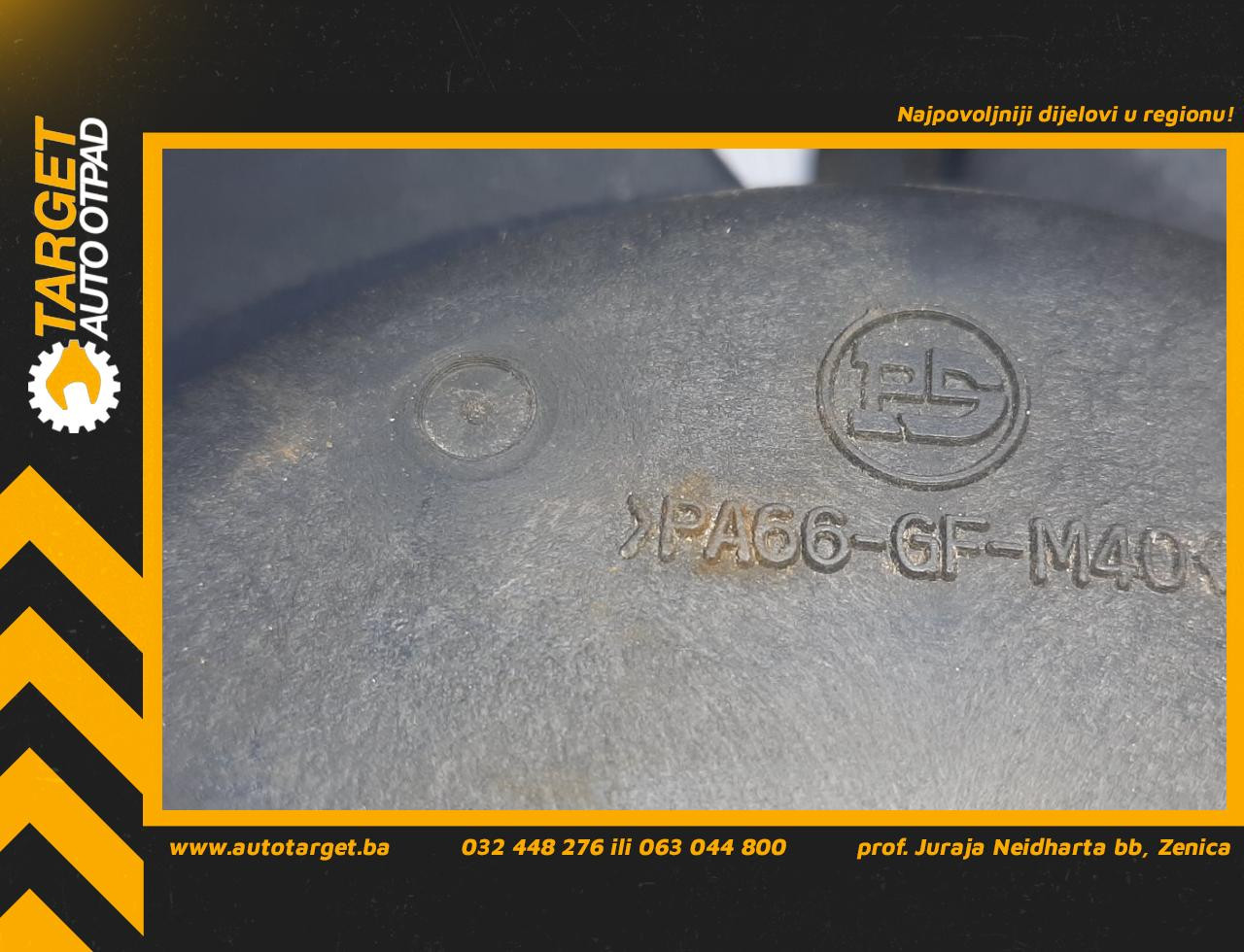 VENTILATOR CHEVROLET/DAEWOO TACUMA REZZO > 01-05 PA66GFM40