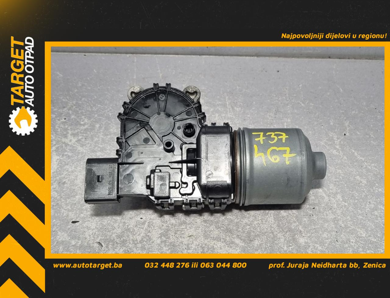 DIJELOVI MOTORIC PREDNJEG BRISACA VW POLO > 09-14 6R1955119A