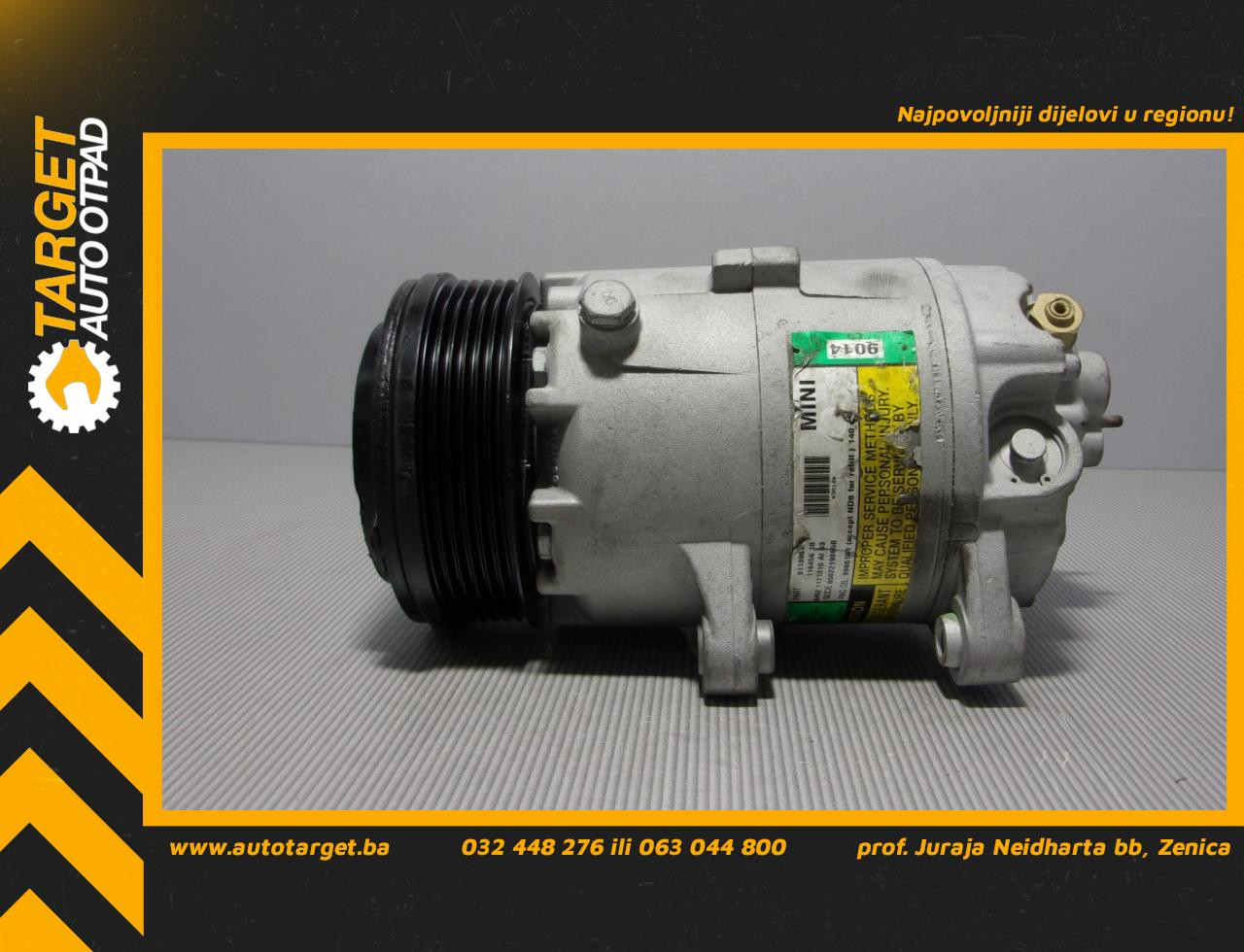 KOMPRESOR KLIME MINI MINI (R50/R53) > 04-06 64521171310