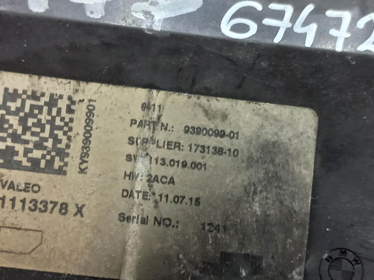 ELEKTRONIKA MODUL BMW SERIJA 3 (F34) GRANTURISMO > 12-1