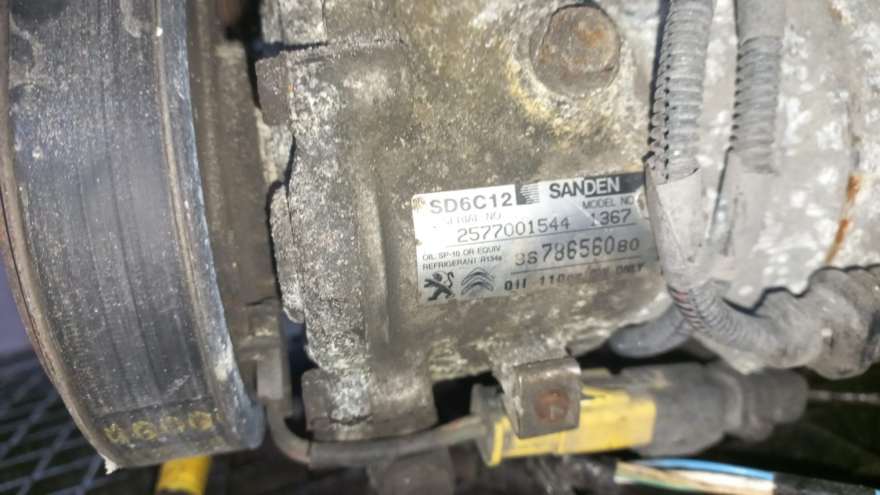 KOMPRESOR KLIME PEUGEOT PARTNER > 12-15 9678656080