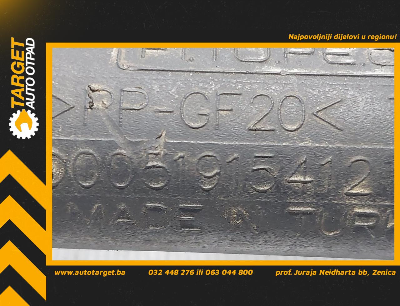 DIJELOVI CRIJEVO FIAT QUBO > 08-16 1.3 0051915412