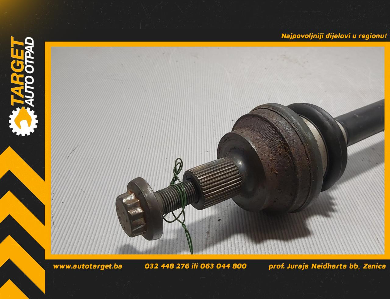 DIJELOVI POLUOSOVINA VW PASSAT B6 > 05-10 2.0 1K0501203D