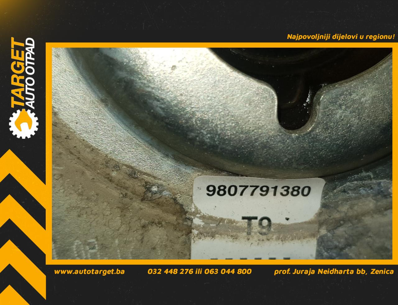 DIJELOVI AMORTIZER PEUGEOT 308 > 13-17 9807791380