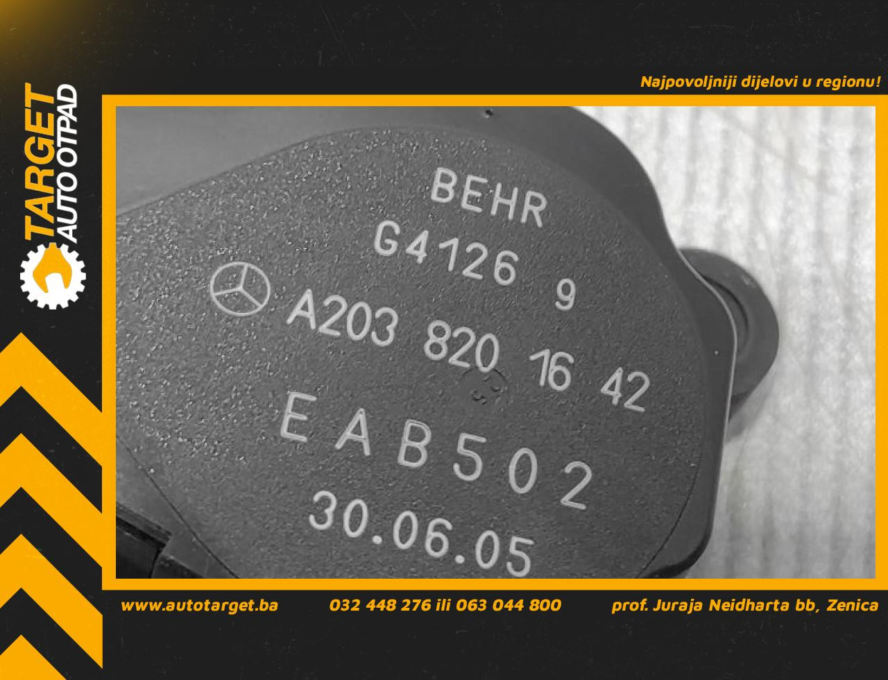 MOTORIC VENTILATORA MERCEDES CLC (CL203) > 08-11 A2038201642