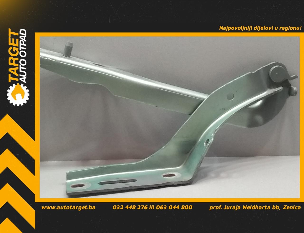 DIJELOVI SKARE OD HAUBE PEUGEOT 307 > 01-05 9636473580