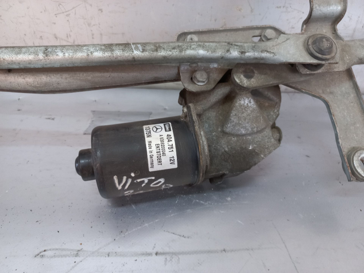 MOTORIC PREDNJEG BRISACA MERCEDES VITO (W639) V KLASA > 03-10 A63