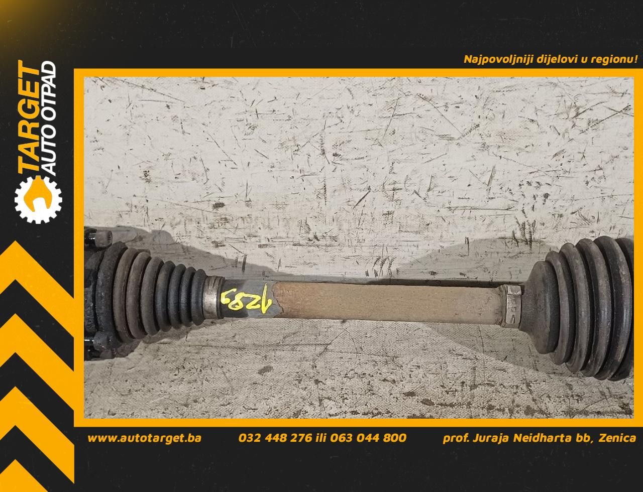 DIJELOVI POLUOSOVINA VW GOLF 6 > 08-12 1K0407271LB