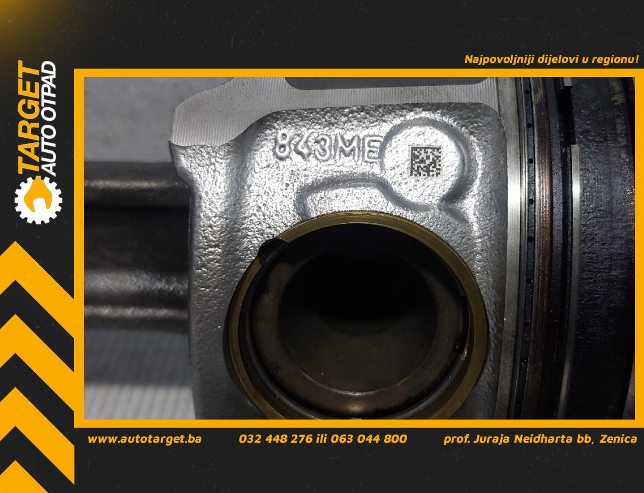 DIJELOVI KLIP BMW SERIJA 5 (F10/F11) > 13-16 2.0 843ME