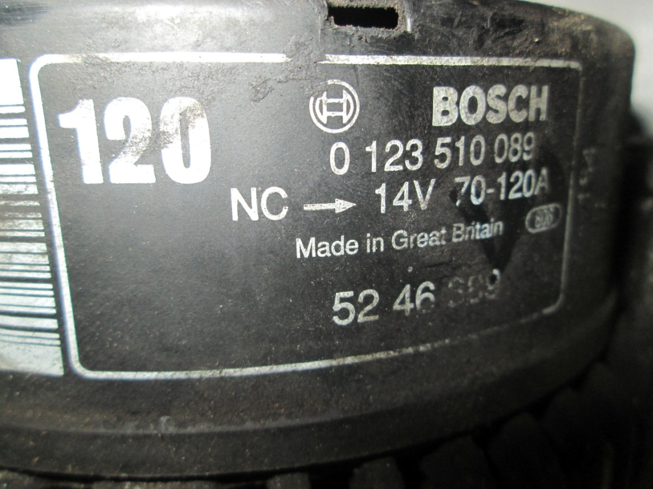 DIJELOVI ALTERNATOR SAAB 9-3 > 98-03 0123510089