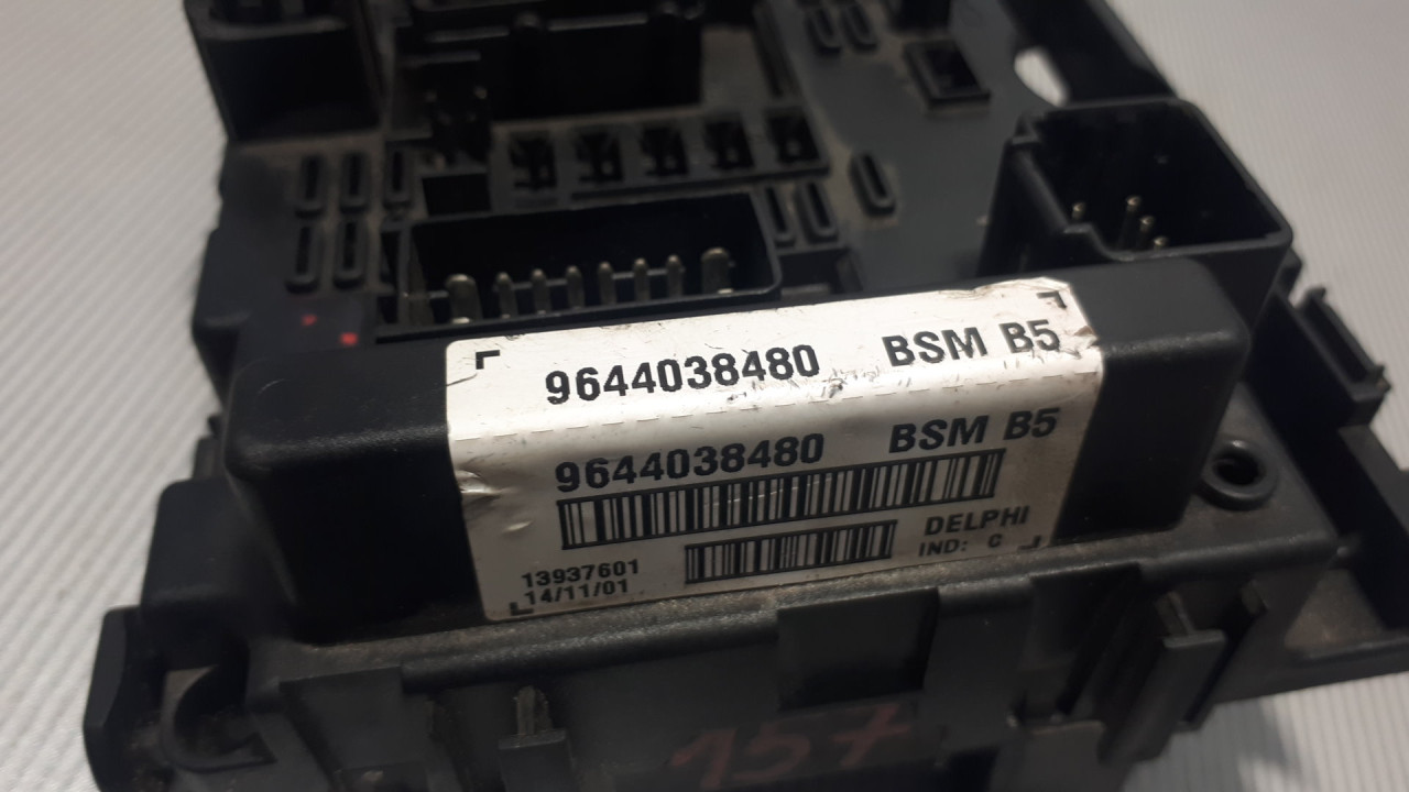 ELEKTRONIKA MODUL PEUGEOT 206 > 98-09 9644038480