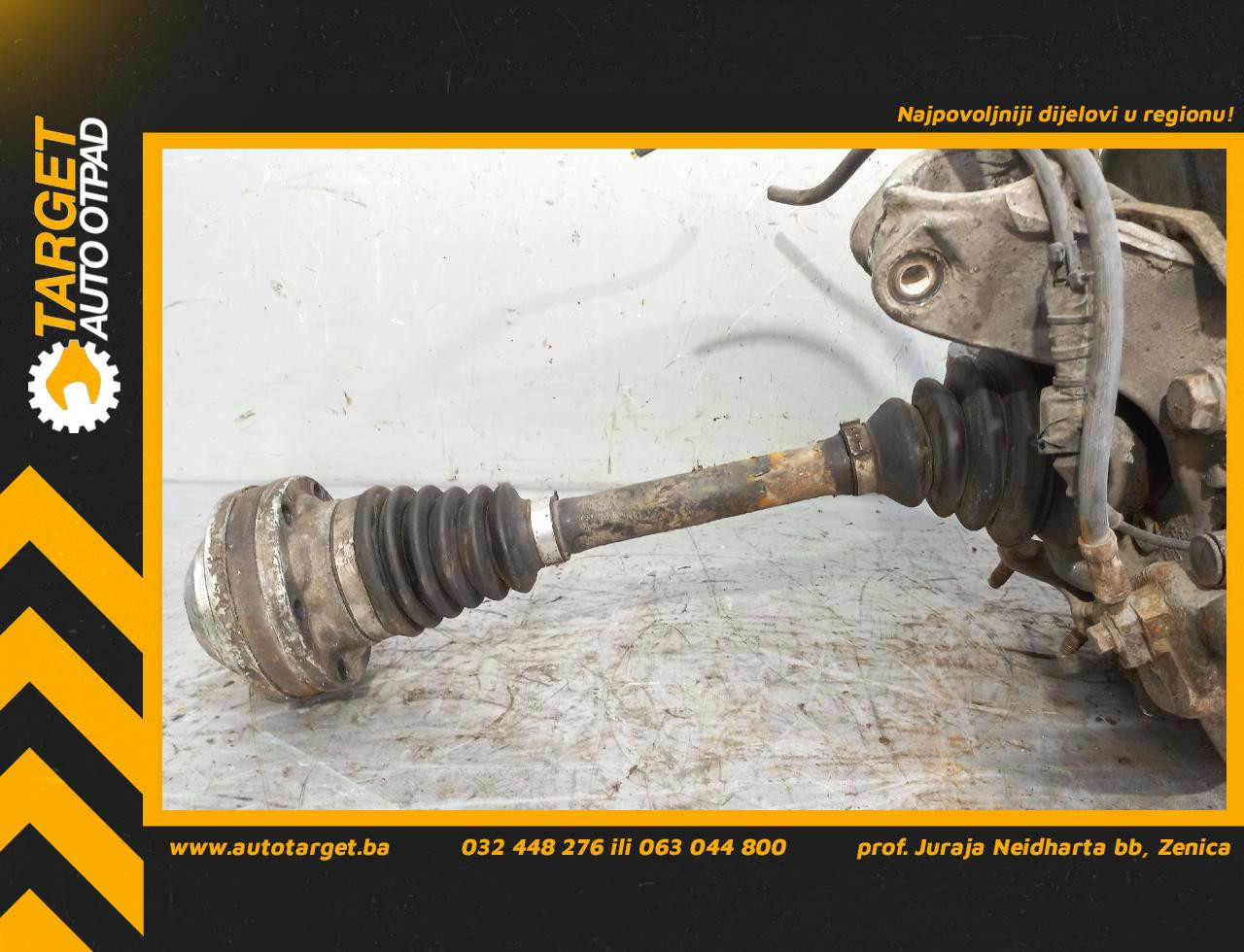 DIJELOVI POLUOSOVINA VW PASSAT CC > 08-11