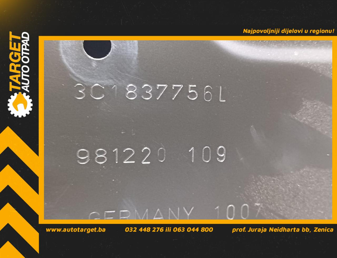 ELEKTRO PODIZAC STAKLA VW PASSAT B6 > 05-10 3C1837756L