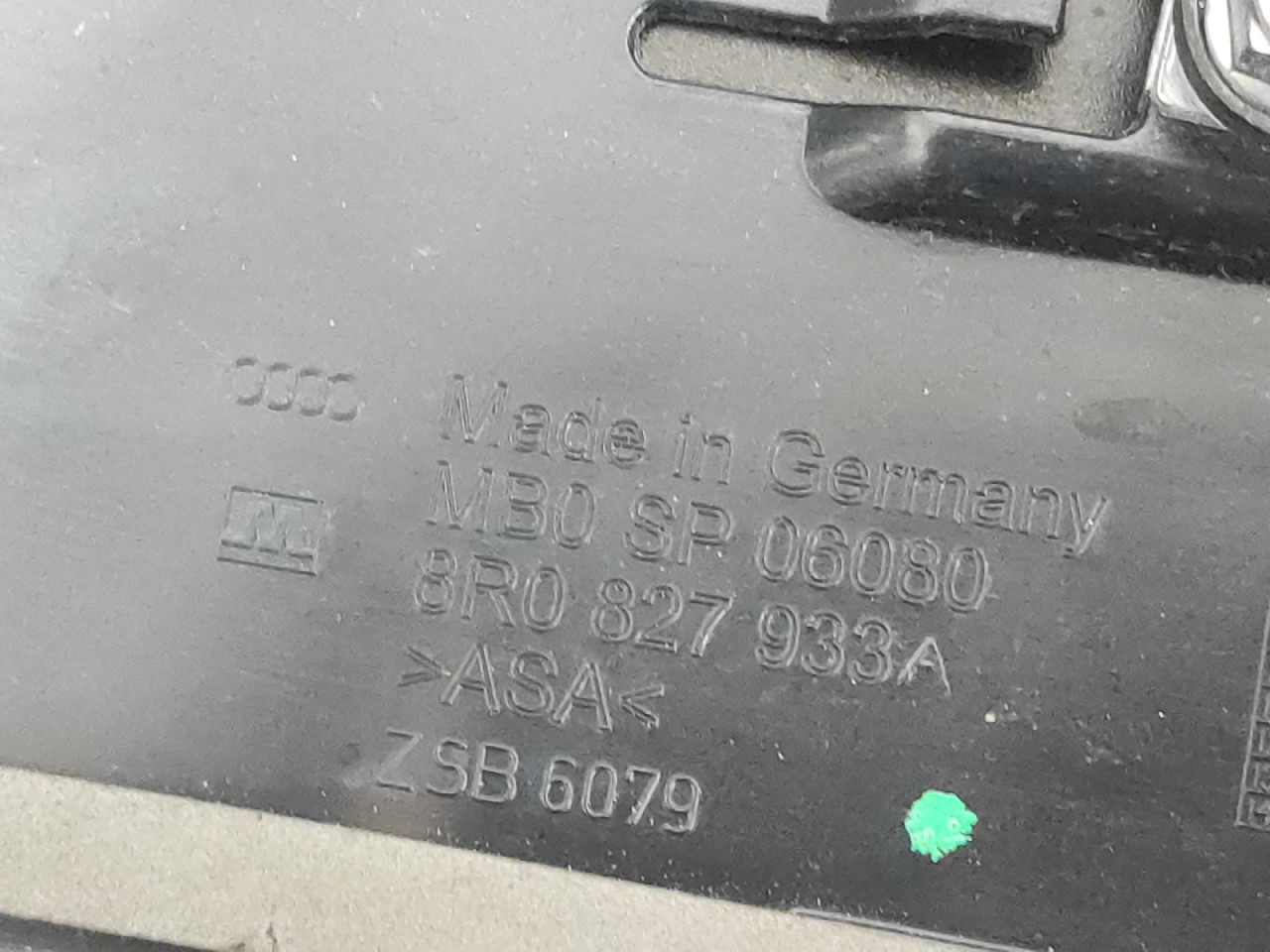 DIJELOVI SPOJLER AUDI Q5 > 12-16 8R0827933A