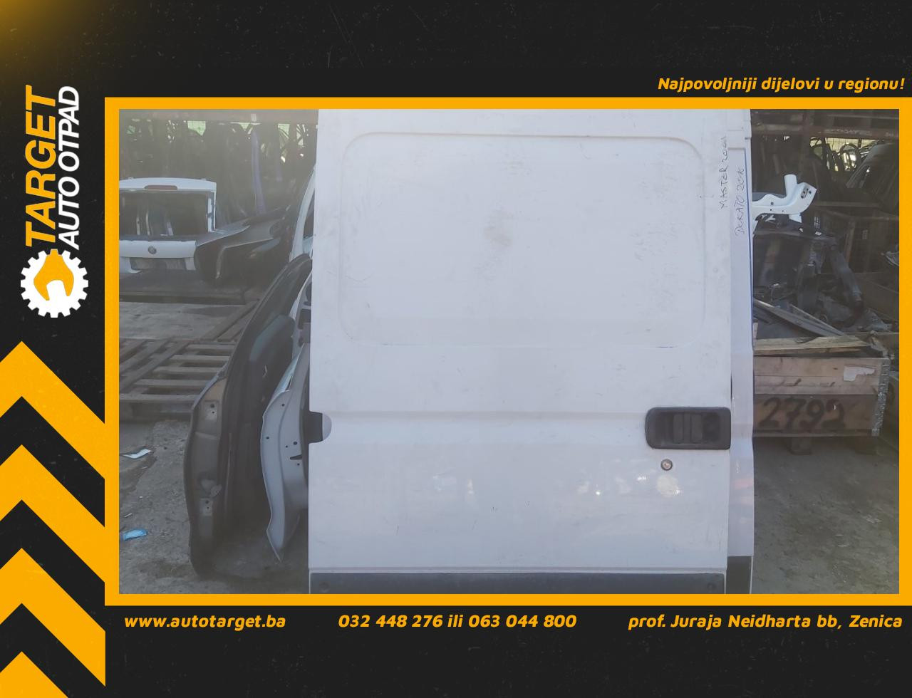 DIJELOVI VRATA RENAULT MASTER > 04-09