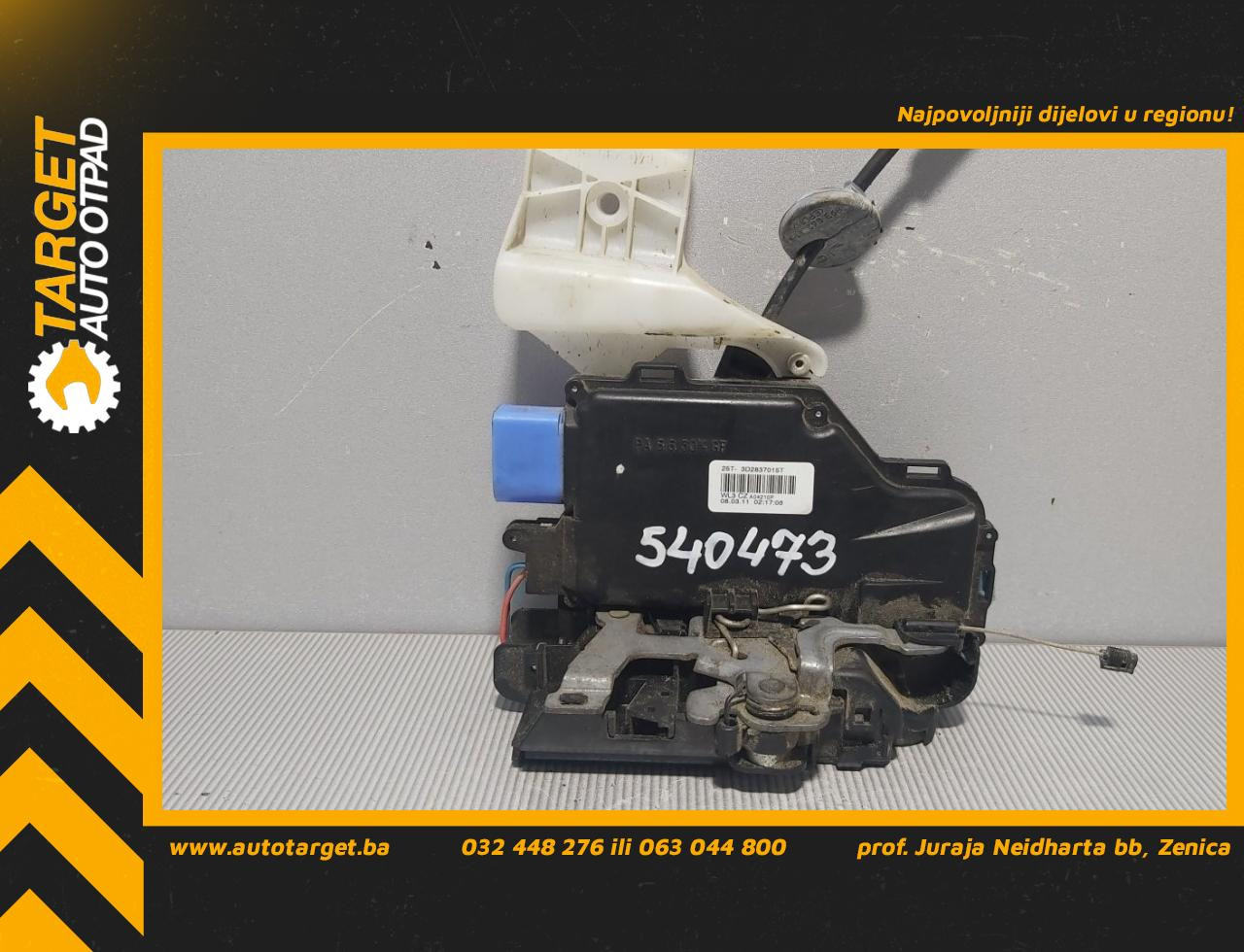 DIJELOVI BRAVA VRATA VW CADDY > 10-15 3D2837015T