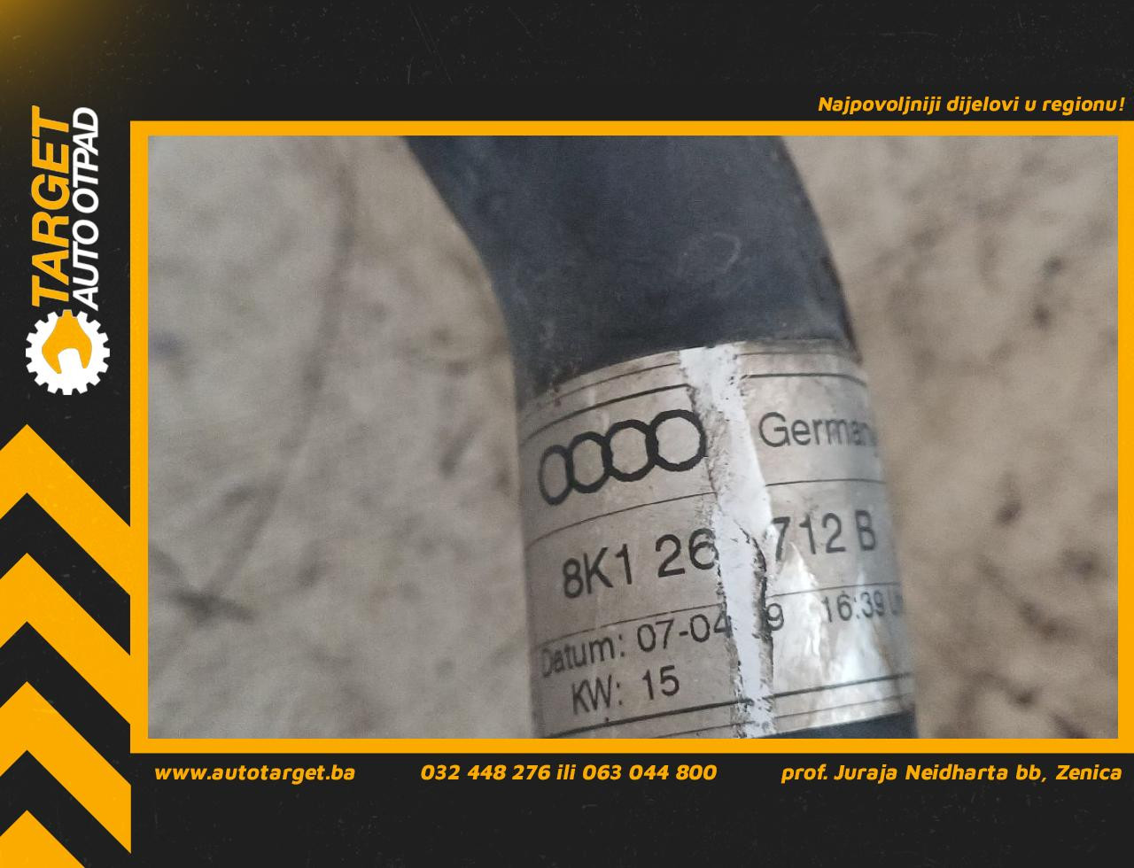 DIJELOVI CRIJEVO KLIME AUDI A4 (B8) > 07-11 2.0