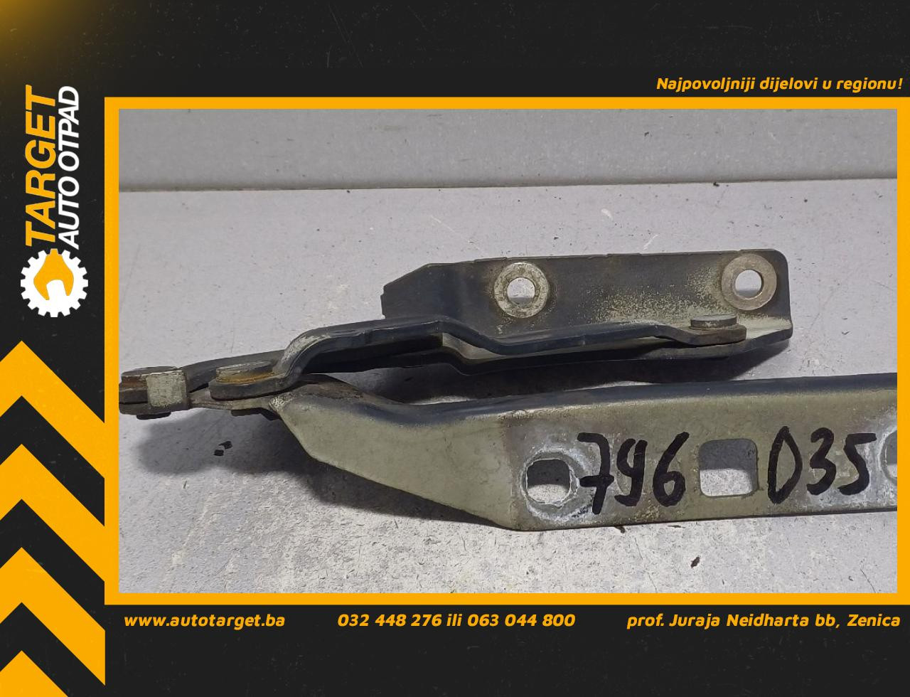 SKARE OD HAUBE VW GOLF 6 > 08-12 5K0823301C