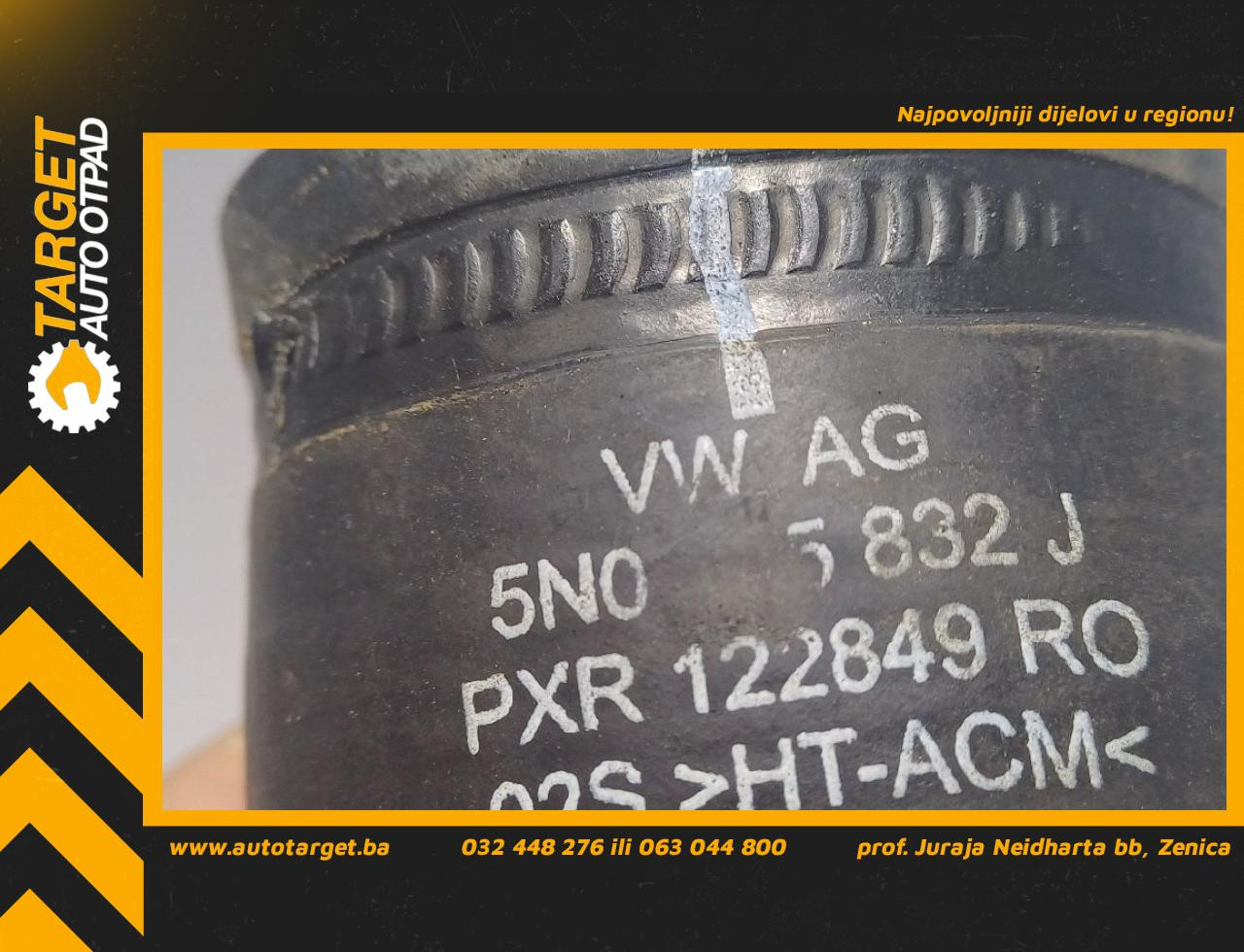 DIJELOVI CRIJEVO INTERKULERA VW TIGUAN > 11-15 2.0