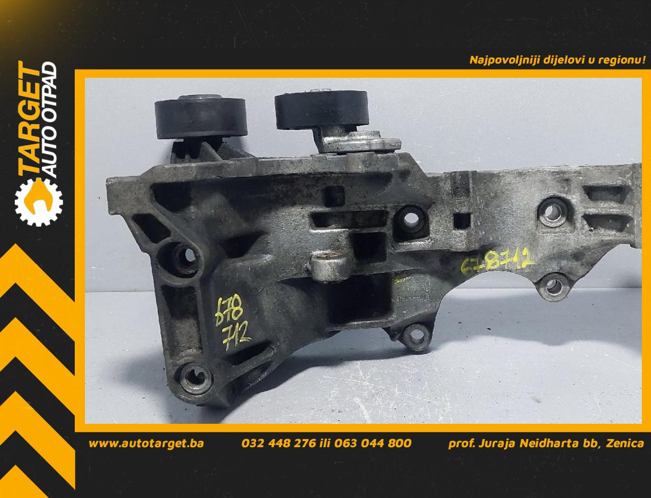 DIJELOVI NOSAC ALTERNATORA AUDI A4 (B7) > 04-07 03G903143D