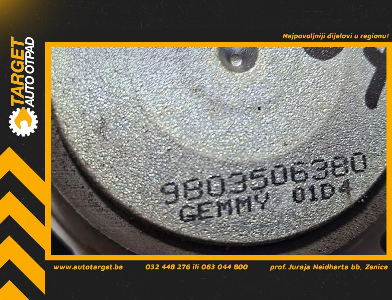 DIJELOVI ZVUCNIK PEUGEOT 308 > 13-17 1.6 9803506380