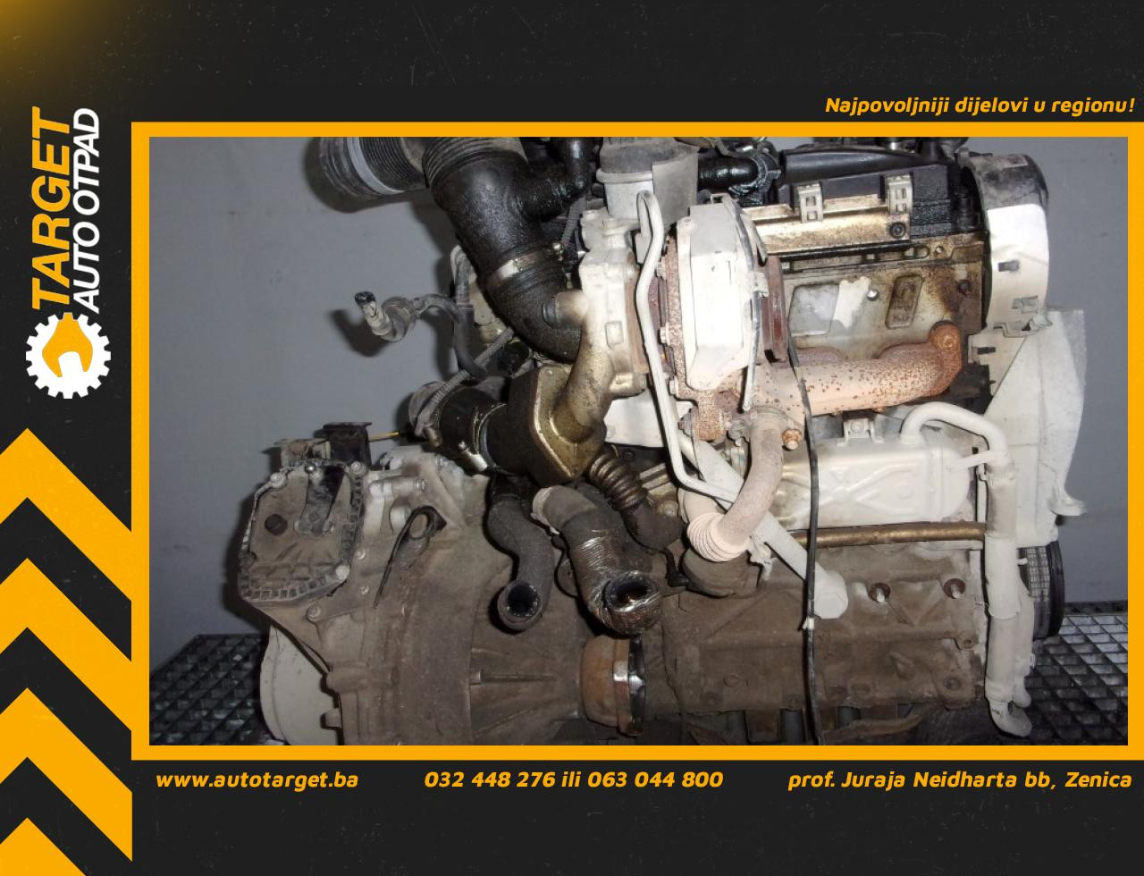 DIJELOVI MOTOR VW CADDY > 10-15 1.6