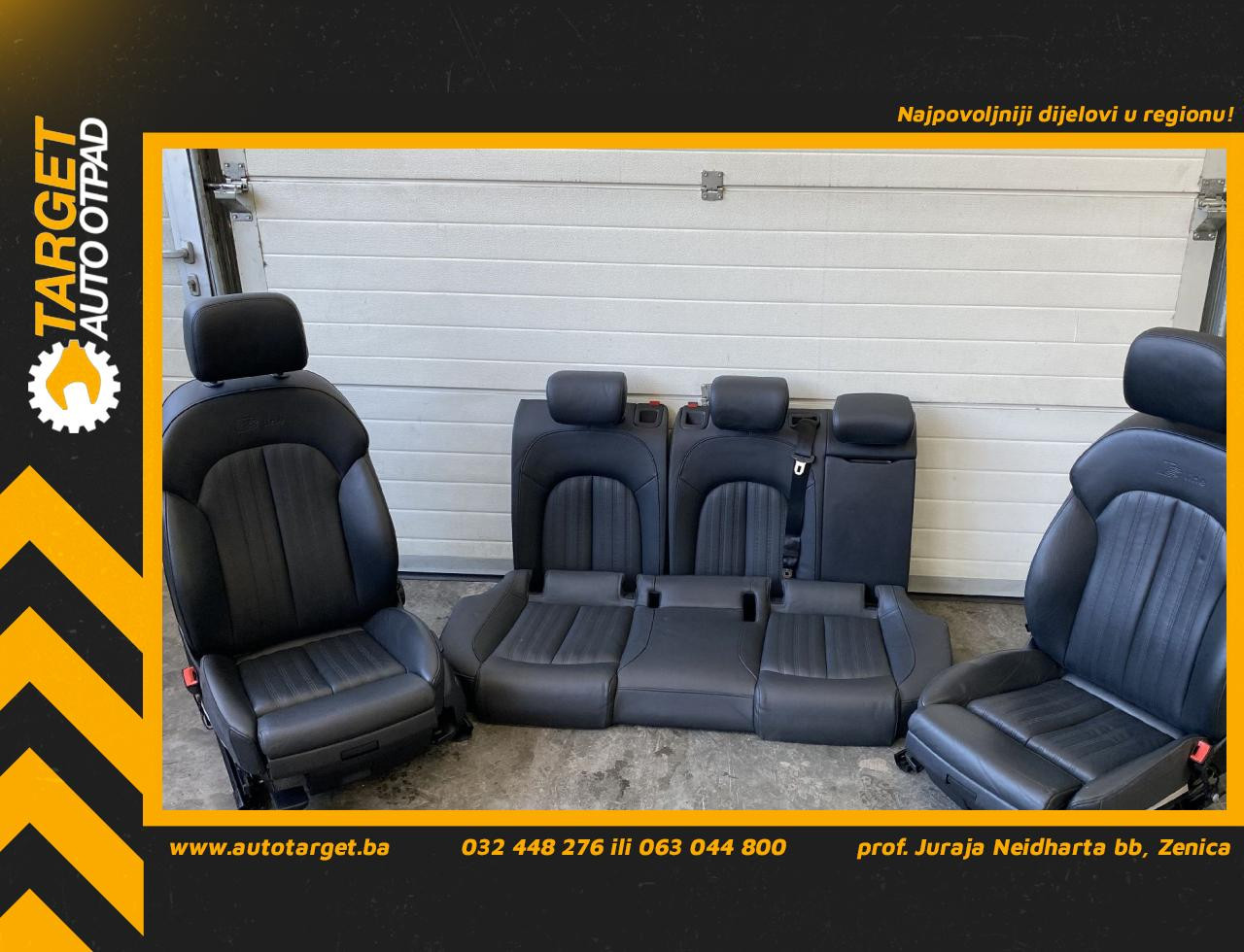 DIJELOVI SJEDISTA AUDI A6 4G > 11-14 2.0