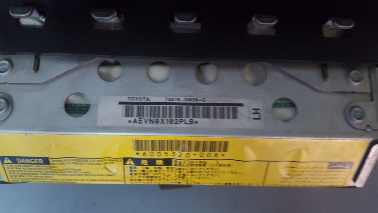 AIRBAG SUVOZACA TOYOTA COROLLA > 02-04 7397013030C AEVN