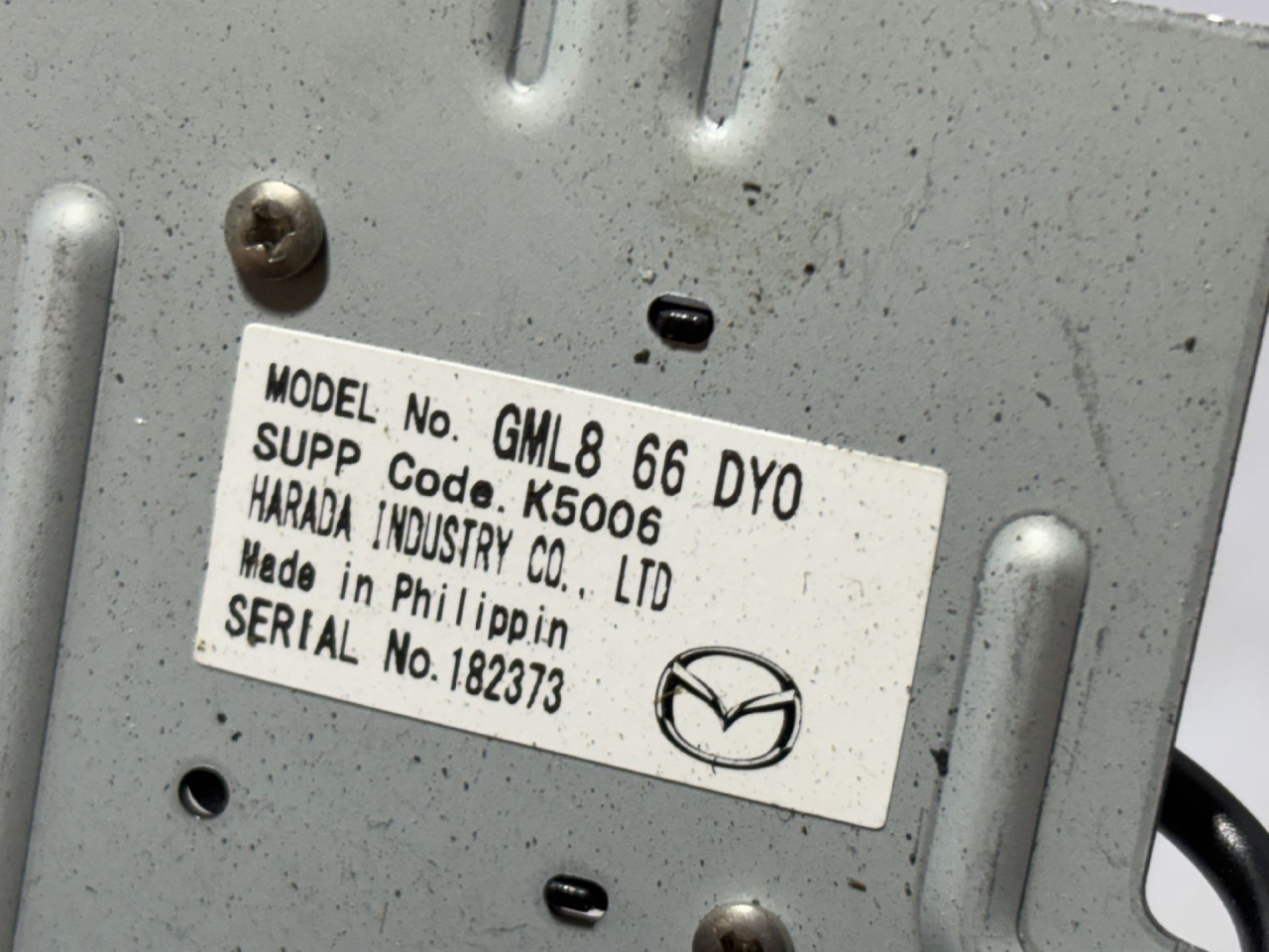 DIJELOVI ANTENA MAZDA 6 > 16-18 GML866DY0