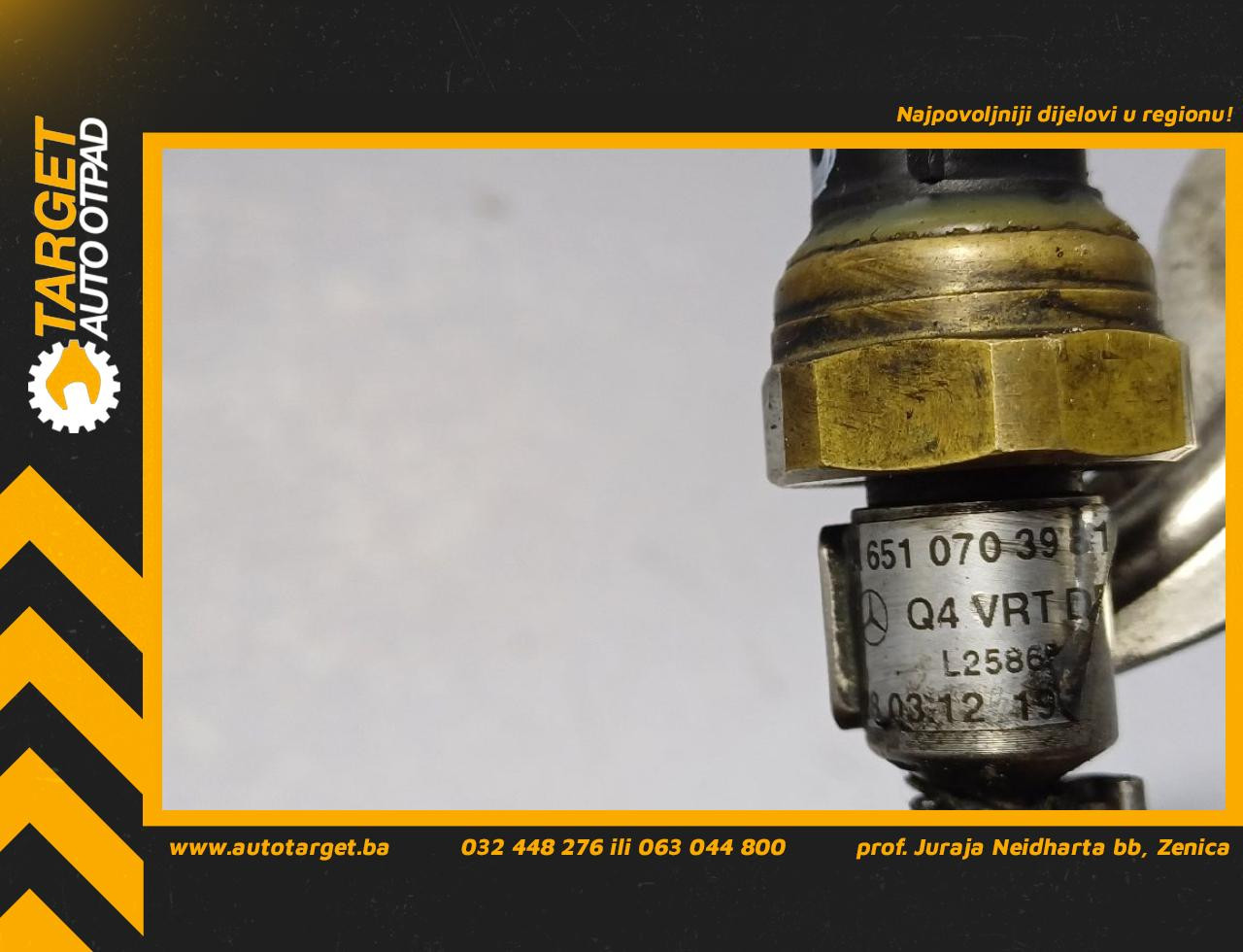 SENZOR PRITISKA GORIVA MERCEDES ML (W166) > 11-15 A6510703981