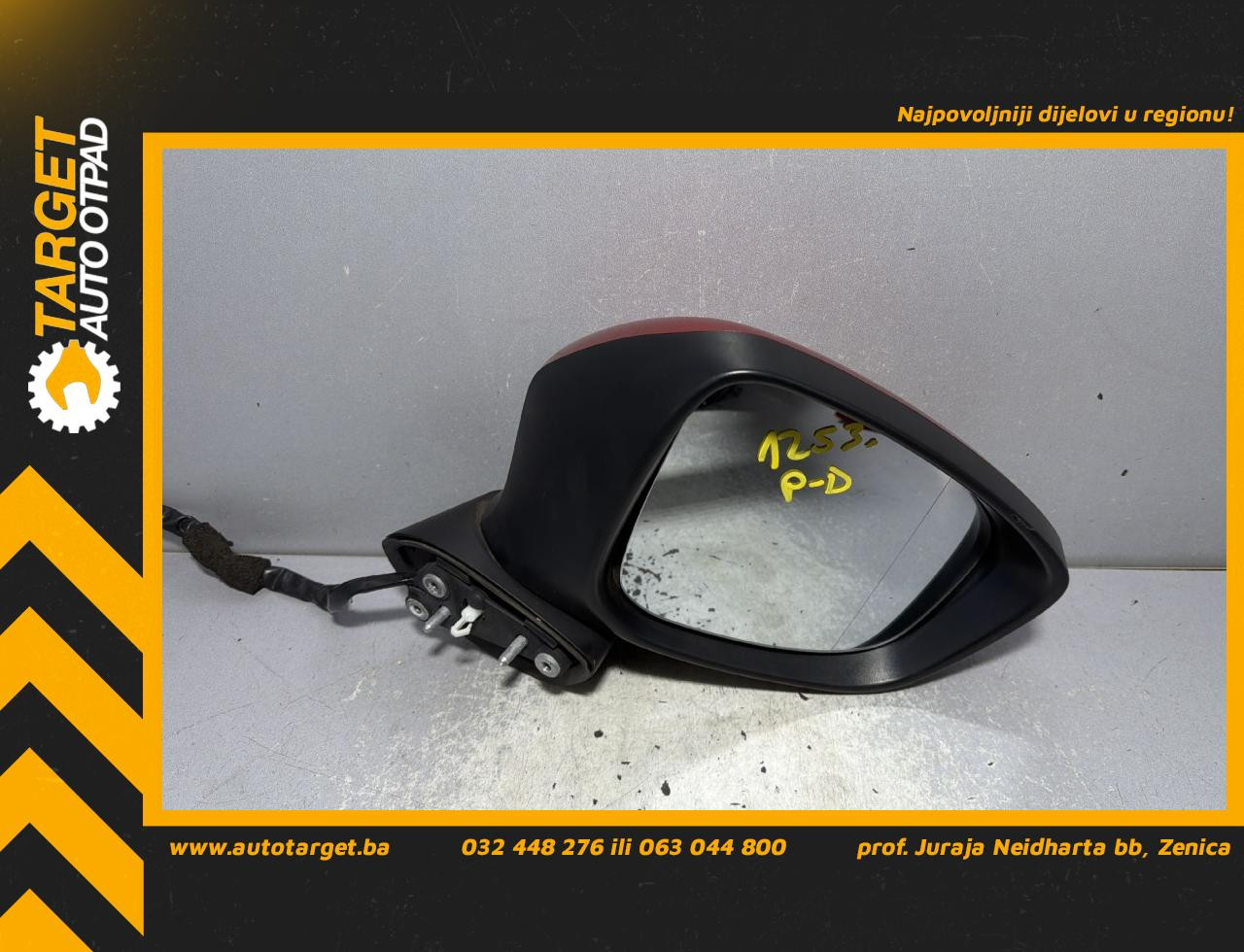 DIJELOVI RETROVIZOR MAZDA CX5 > 12-15 2.2 E4023750